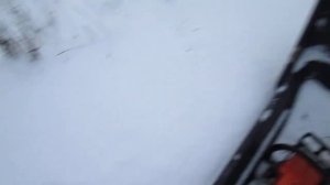 Заготовка дров при помощи мотобуксировщика мужик 17л.с!!!!