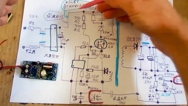 5V 2A SMPS - test, teardown, schematic, explanation, improvements смотреть онлайн