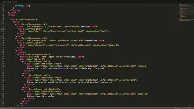 Bootstrap 4 (Alpha 6) components: Forms смотреть онлайн