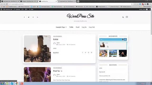 Ajax Search Lite free live search plugin for WordPress смотреть онлайн