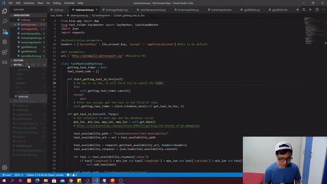 Kivy Mobile App #03 | How to create KivyMD Dialog and Kivy Garden Mapview on Taxi Screen смотреть онлайн