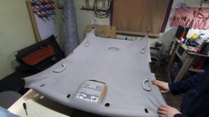 Перетяжка потолка Volkswagen Jetta V, демонтаж потолка