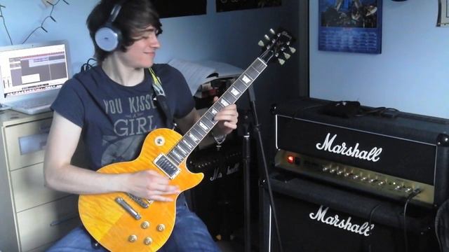 You Shook Me All Night Long Solo - Dan Llewellyn - AC/DC (Cover) смотреть онлайн