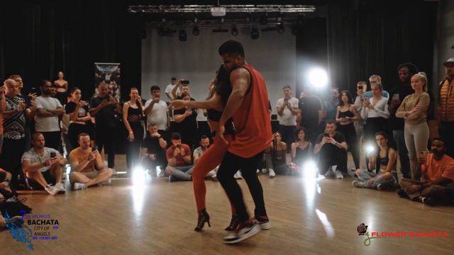 BLINDING LIGHTS - DANI J / ANTONI Y BELEN / Bachata Fusion in Vilnius смотреть онлайн