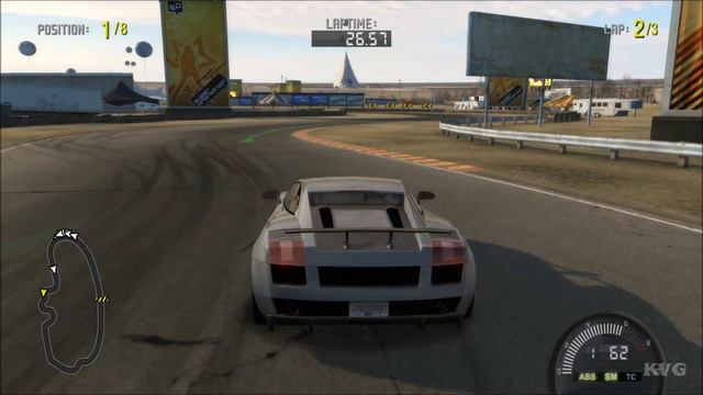 Need For Speed: ProStreet - Lamborghini Gallardo SuperLeggera - Test Drive Gameplay (HD) [1080p]