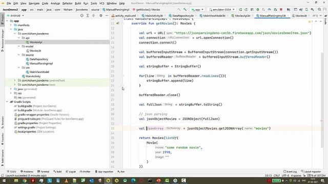 5. Creating an HttpClient to parse JSONObjects and JSONArrays смотреть онлайн