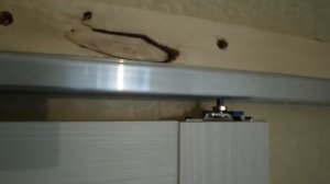 Установка раздвижной двери