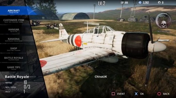 Dogfighter WW2 - F2P game on PS4.