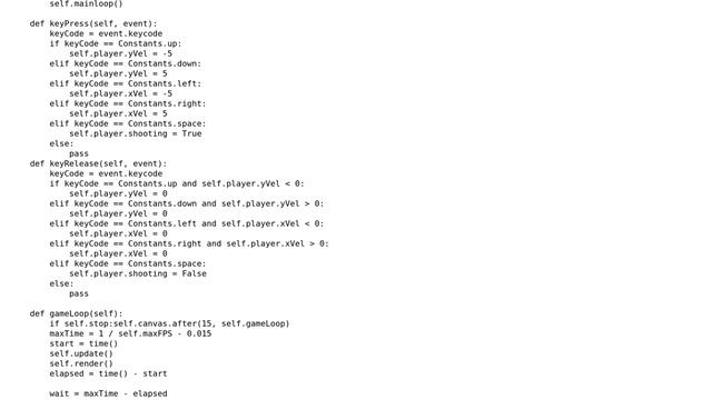 Code Review: A simple arcade shooter game in python tkinter смотреть онлайн