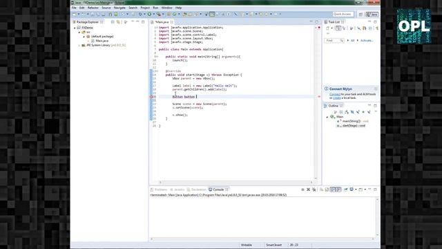 JavaFX [7] - Label, Button und TextField смотреть онлайн
