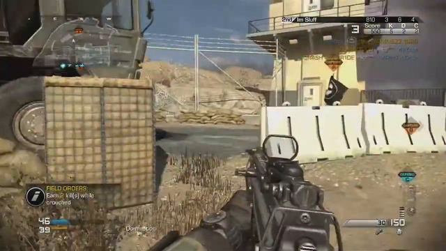 Call of Duty Ghosts Domination Gameplay on OVERLORD смотреть онлайн