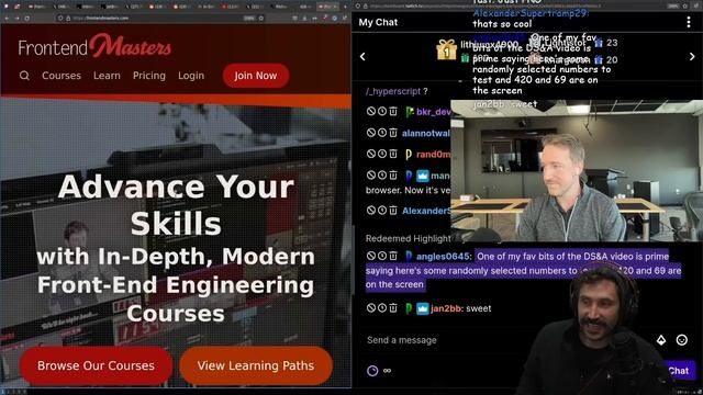 Frontend Masters CEO Talks HTMX, Search, jQuery смотреть онлайн