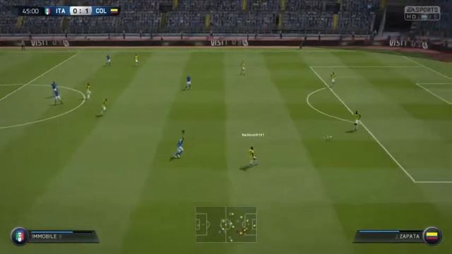 Italy-Colombia смотреть онлайн