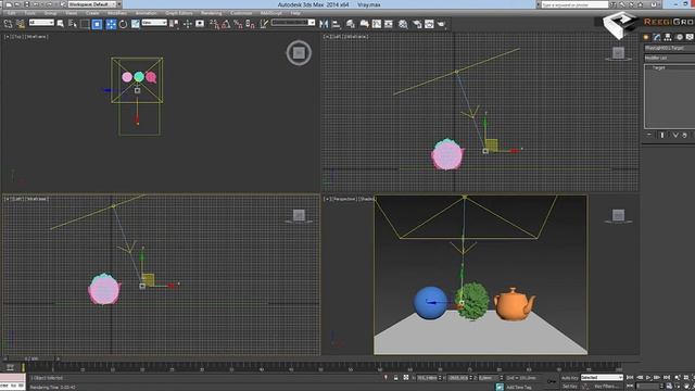 Урок 5. Настройки Vray для интерьера.Постановка Vray света в интерьере.Установка Vray камер в сцене