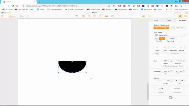 How to Subtract and Exclude shape in apple pages for iCloud смотреть онлайн