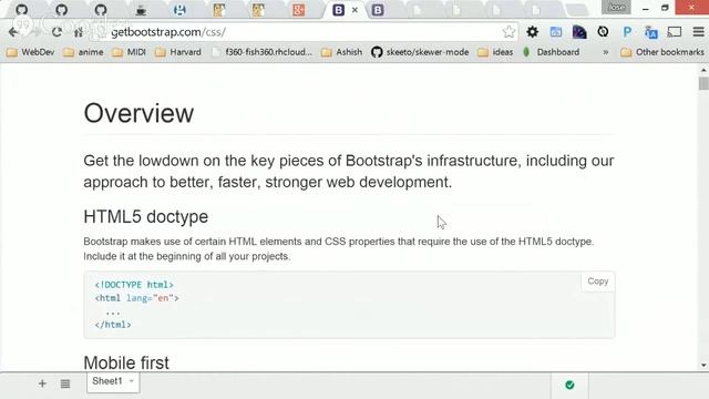 CS5610 - 1/30/2015 - Intro to Bootstrap смотреть онлайн