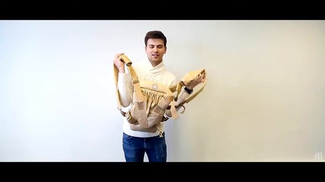 Рюкзак-кенгуру "Джовани" для ношения ребенка на прогулке или дома смотреть онлайн