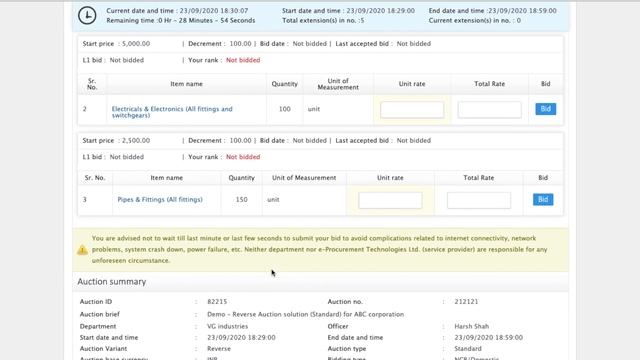 Standard Auction Bidder Training Video смотреть онлайн