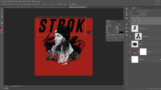 How to Create HERO Cover Art Design in Photoshop - Photoshop Tutorials смотреть онлайн