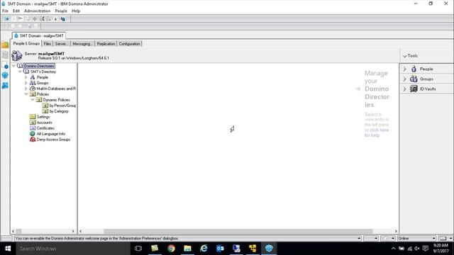 IBM Domino & notes 9.0.1 Install & basic configurations смотреть онлайн