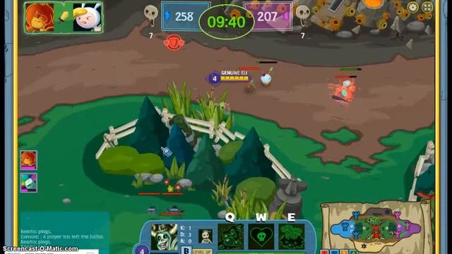 Battle party adventure time! смотреть онлайн