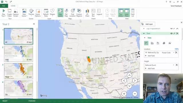 Excel Video 517 Map Options in 3D Maps смотреть онлайн