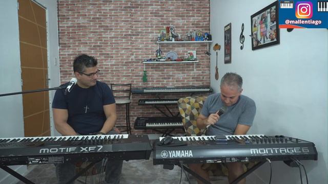 LIVE TIAGO MALLEN feat. TADEU CHUFF (PRODUTOR MUSICAL E TECLADISTA) . #tecladista смотреть онлайн
