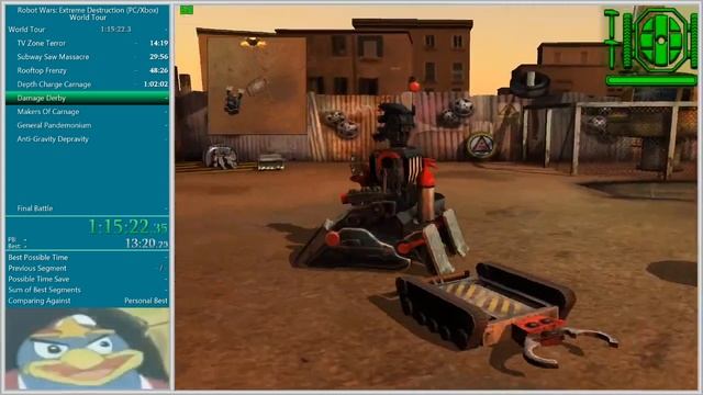 Robot Wars: Extreme Destruction World Tour Blind Speedrun Race 2:30:36 смотреть онлайн