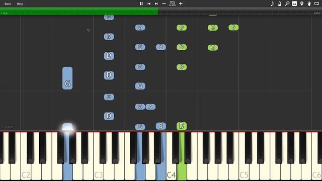 "Runnin' Home To You" - The Flash Musical: Duet [Piano Tutorial] (Synthesia) смотреть онлайн