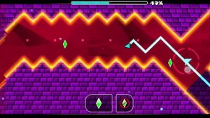 Секретный проход в power trip Geometry dash sub zero(Geometry dash sub zero Secret way power trip)