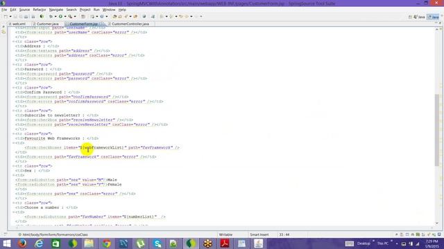 Spring MVC Form Handling смотреть онлайн
