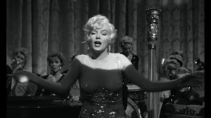 Мэрилин Монро,Тони Кертис и Джэк Леммон в фильме-В джазе только девушки.Муз.фрагмент