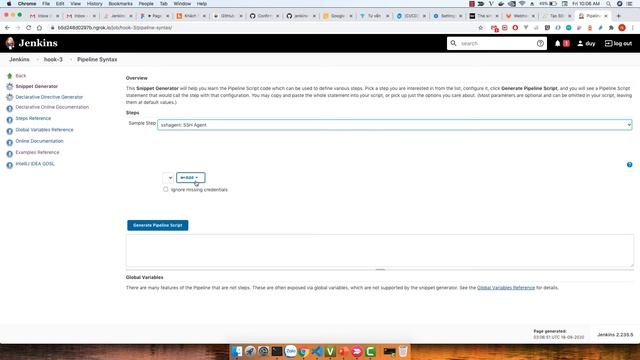 Jenkins Tutorial: SSH vào remote server với plugin SSHAgent смотреть онлайн