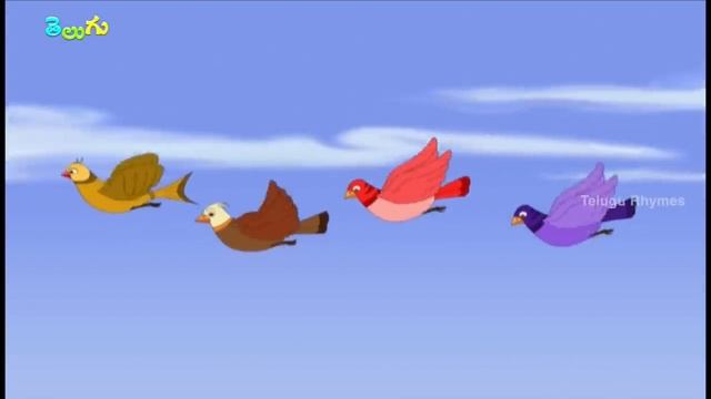 Telugu Rhymes For Children | Chilakamma Pelli Song | Animated Telugu Rhymes | Kids Telugu Songs смотреть онлайн