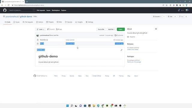 How to push local changes to GitHub | Git & GitHub Course смотреть онлайн