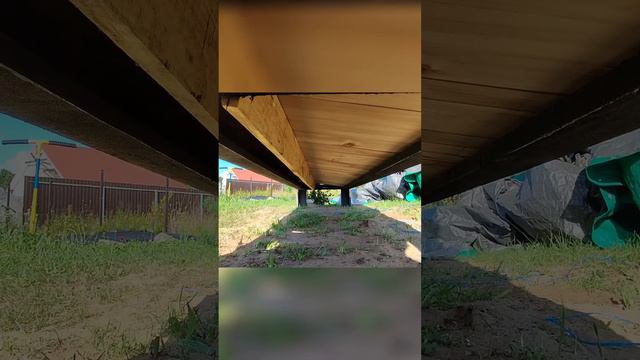 Из обычных досок получаем скамейку с пергалой в норвежском стиле. Часть первая.