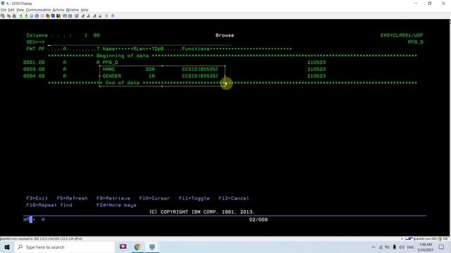 Download and Upload data between IBM i and PC | Data Transfer and Database files having CCSID 6553 смотреть онлайн