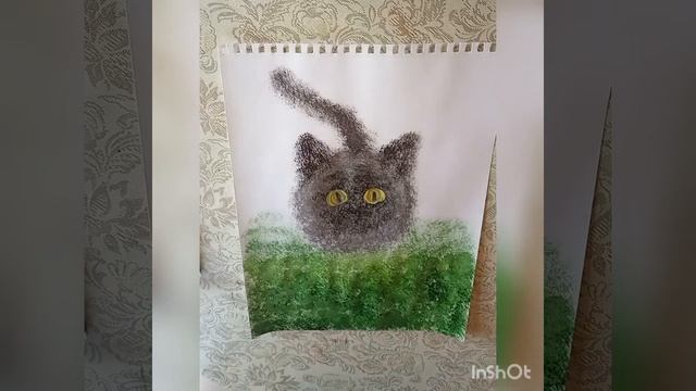 Мастер-класс для детей "Черный кот" (ИЗО) смотреть онлайн