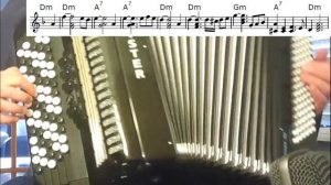 Прощание Славянки - на баяне - разбор, ноты