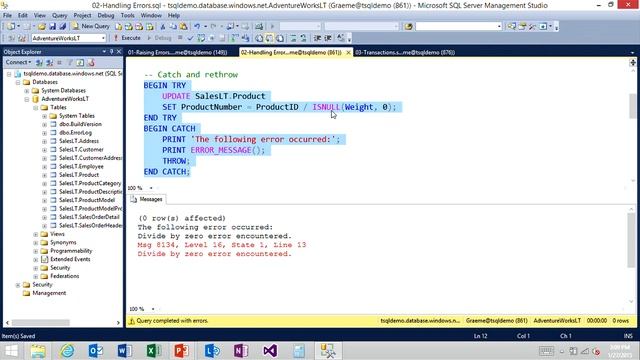 Querying with Transact-SQL_11 смотреть онлайн