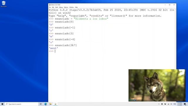 04 String en Python Len y Slicing смотреть онлайн