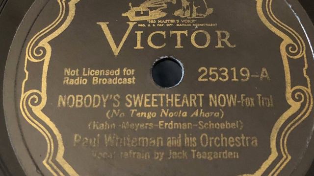 Nobody’s Sweetheart Now - Paul Whiteman and His Ambassador Orchestra 1935 смотреть онлайн