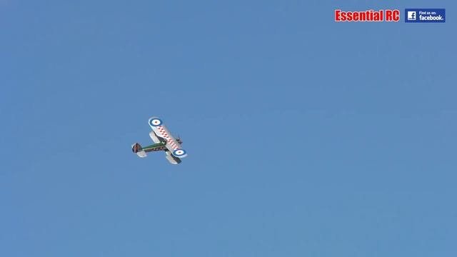 HUGE 50% SCALE Radio Controlled BRISTOL BULLDOG BIPLANE смотреть онлайн