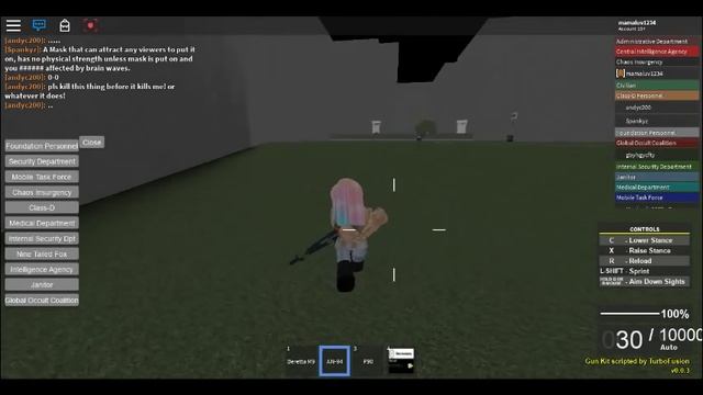 Roleplaying as SCP-049 in Roblox SCP Site-61 Roleplay смотреть онлайн