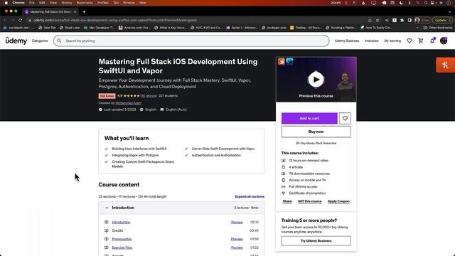 Server Side Swift Using Vapor Part 3 - GET and POST JSON смотреть онлайн