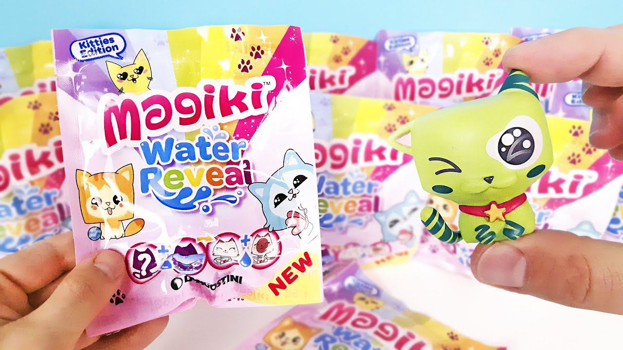 Сюрпризы КОТЯТА МАГИЯ ВОДЫ! Новая коллекция игрушек МАДЖИКИ от ДеАгостини 2021! Surprise Unboxing