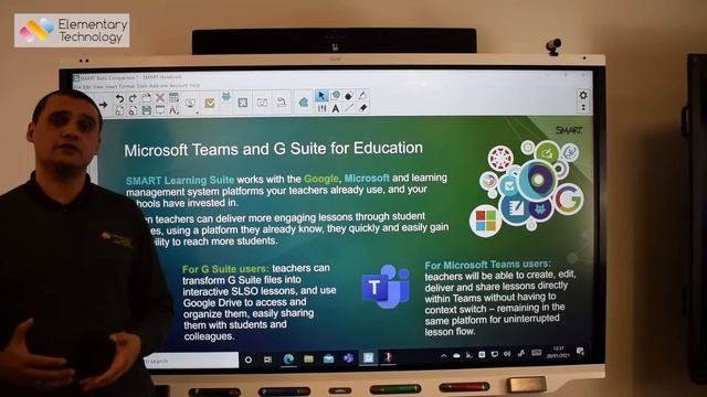 SMART Notebook Online vs a non-SMART screen with Basic Features смотреть онлайн