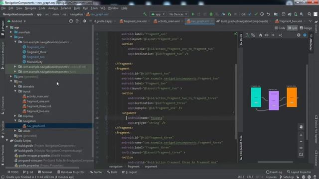 Safe Args - Navigation Component | Jetpack | Share Data Between Fragments | Android Studio Tutorial смотреть онлайн