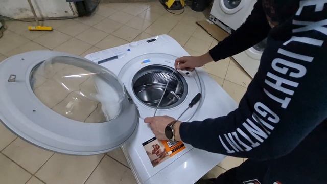 Как заменить манжету за 5 минут на стиральной машине индезит?! смотреть онлайн