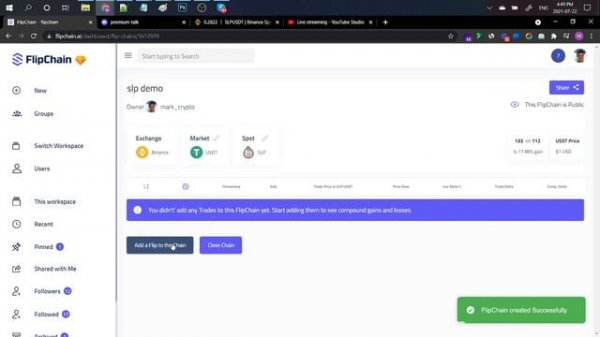 SLP PRICE ANALYSIS - How to make +36% quickly?? SMOOTH LOVE POTION Analysis